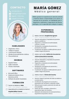 hoja de vida médico