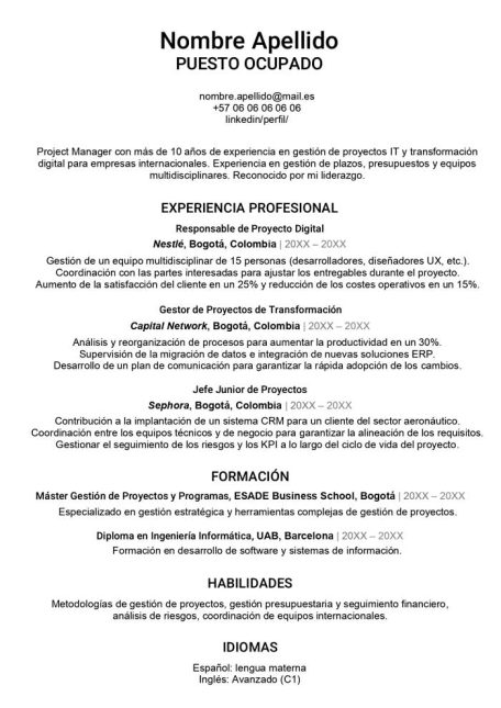 formato-gratis-hoja-de-vida-ats-clasico