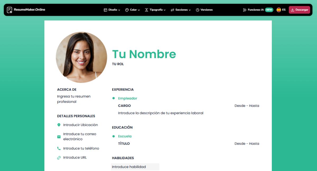 resume-maker-creador-cv-ia